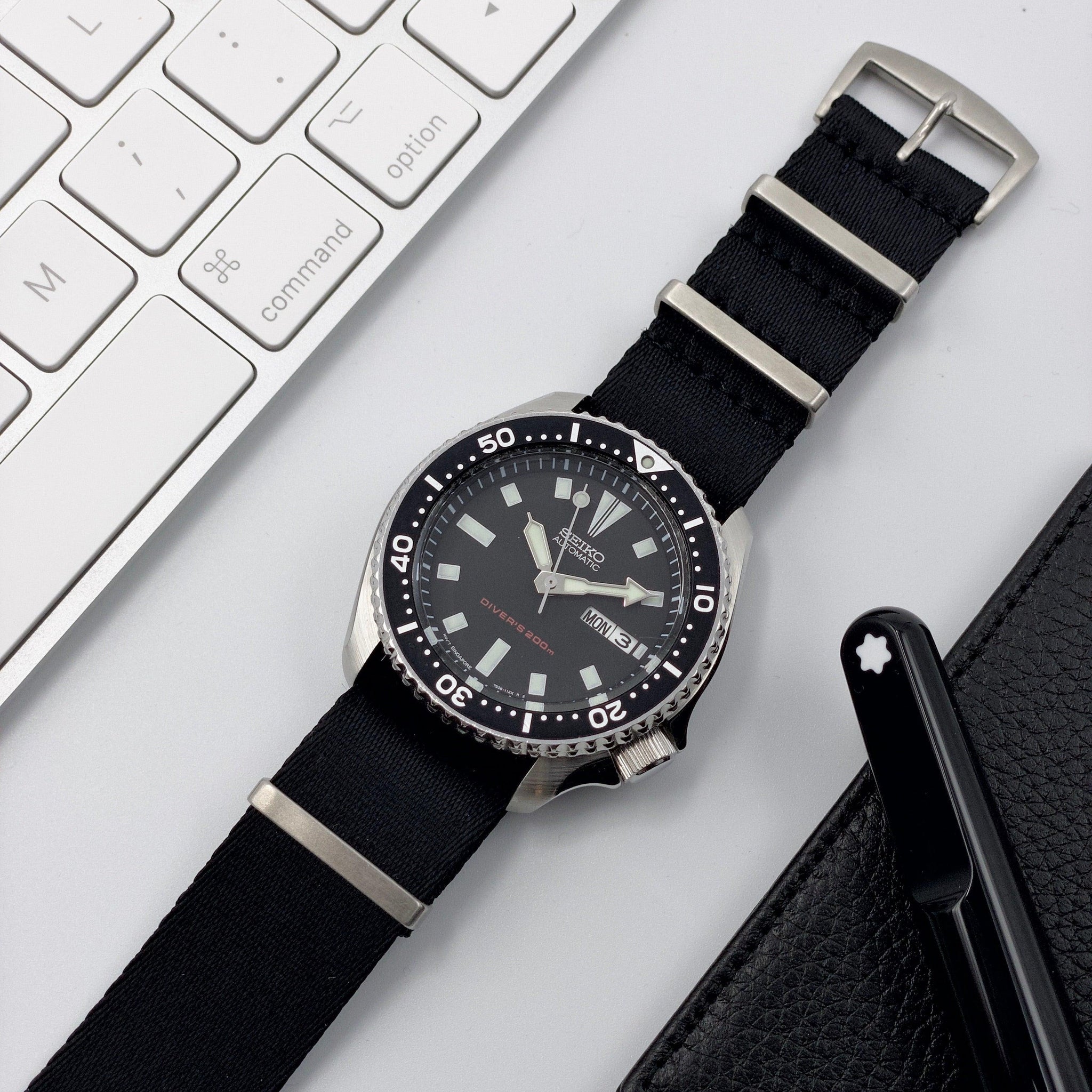 Black NATO Watch Strap