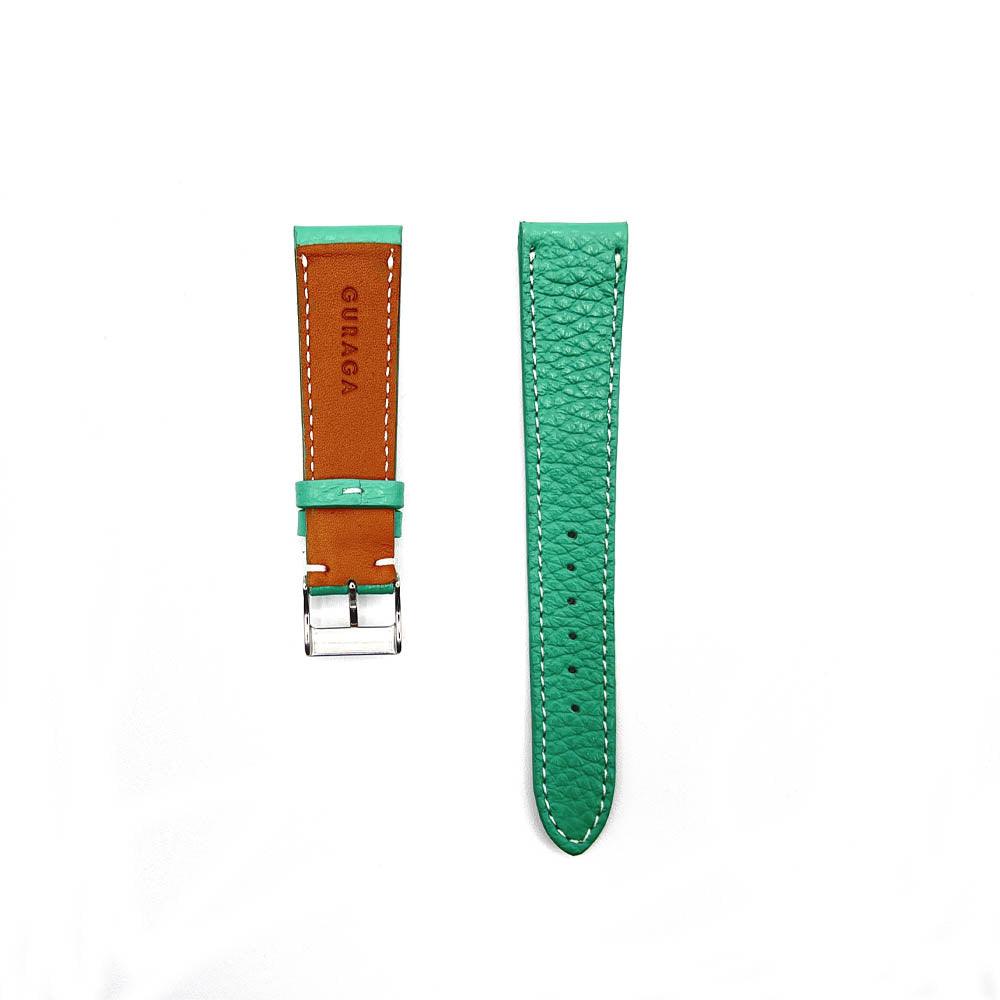 Textured Tiffany Deer Leather Watch Strap - Guraga